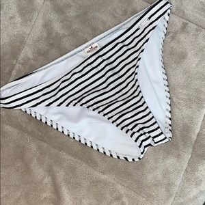 Hollister striped bikini bottoms